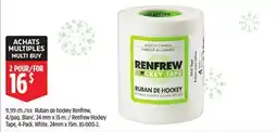 Canadian Tire Renfrew Hockey Tape, 4-Pack. White offer