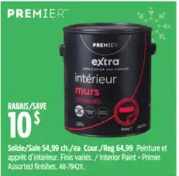 Canadian Tire Premier Interior Paint + Primer offer