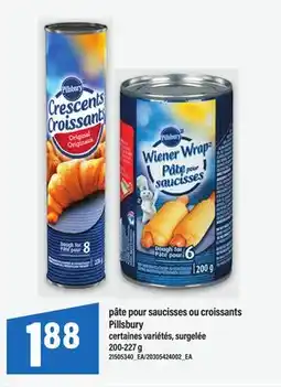 Maxi PÂTE POUR SAUCISSES OU CROISSANTS PILLSBURY, 200-227 g offer