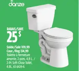 Canadian Tire 2-Pc Soft-Close Toilet, 4.8L offer