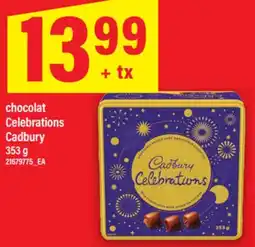 Maxi CHOCOLAT CELEBRATIONS CADBURY, 353 g offer
