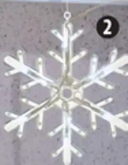 Canadian Tire NOMA String of 5 LED Twinkling Snowflakes offer