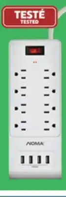 Canadian Tire Noma 8-Outlet 4-USB Power Bar offer