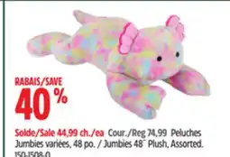 Canadian Tire Jumbies 48˝ Plush offer