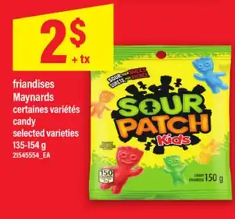 Maxi FRIANDISES MAYNARDS, 135-154 g offer