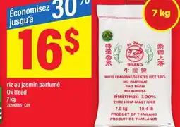 Maxi RIZ AU JASMIN PARFUMÉ OX HEAD, 7 kg offer