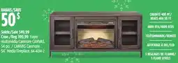 Canadian Tire CANVAS Canmore 54˝ Media Fireplace offer