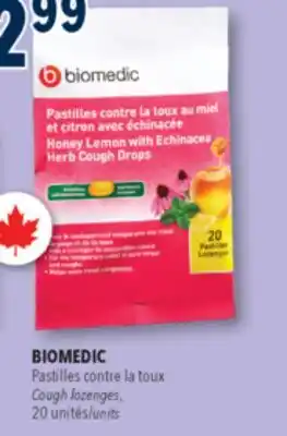 Familiprix BIOMEDIC, Cough lozenges, 20 units offer