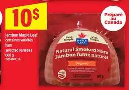 Maxi JAMBON MAPLE LEAF, 600 g offer