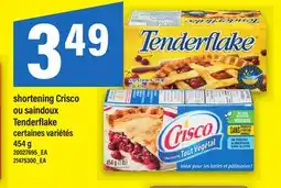 Maxi SHORTENING CRISCO OU SAINDOUX TENDERFLAKE, 454 G offer