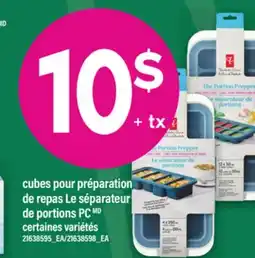 Maxi CUBES POUR PRÉPARATION DE REPAS LE SÉPARATEUR offer