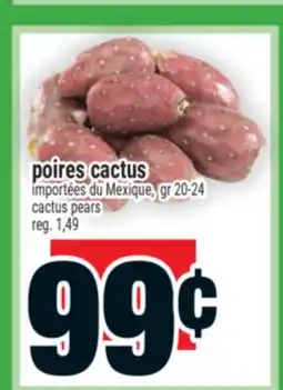 Super C poires cactus | cactus pears offer