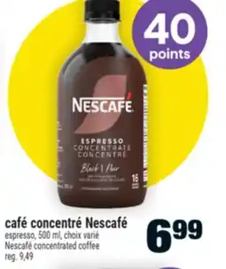 Super C café concentré Nescafé | Nescafé concentrated coffee offer