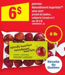 Maxi POMMES NATURELLEMENT IMPARFAITS SANS NOM , SAC DE 6 LB offer
