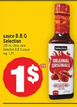Super C SAUCE B.B.Q SELECTION | SELECTION B.B.Q SAUCE, 320 ML offer