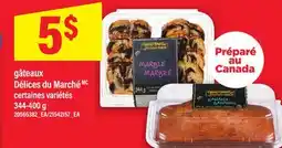 Maxi GÂTEAUX DÉLICES DU MARCHÉ, 344-400 G offer