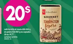 Maxi CAFÉ TORRÉFIÉ ET MOULU, 800-930 G, EN GRAINS, 820/907 G OU CAPSULES, 30 UN. PC offer