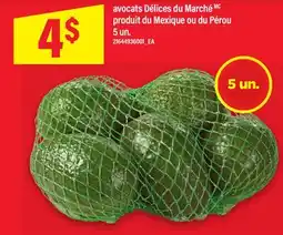 Maxi AVOCATS DÉLICES DU MARCHÉ MC, 5 UN offer