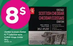 Maxi CHEDDAR ÉCOSSAIS D'ANTAN PC COLLECTION NOIRE, 250 g offer