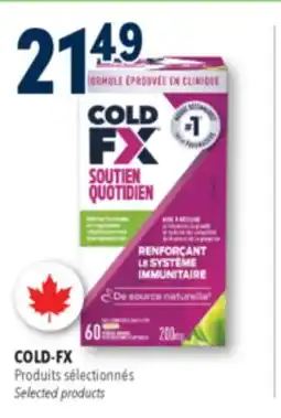 Familiprix COLD-FX, Selected products offer