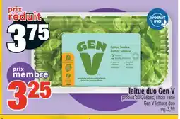 Super C LAITUE DUO GEN V | GEN V LETTUCE DUO offer
