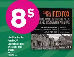 Maxi CHEDDAR RED FOX FUMÉ PC | COLLECTION NOIRE SMOKED RED FOX CHEDDAR, 250 g offer