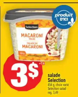Super C SALADE SELECTION | SELECTION SALAD offer