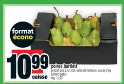 Super C POIRES BARTLETT | BARTLETT PEARS offer