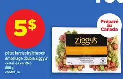 Maxi PÂTES FARCIES FRAÎCHES EN EMBALLAGE DOUBLE ZIGGY'S , 600 g offer