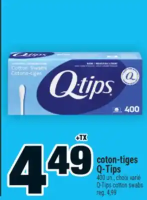 Super C COTON-TIGES Q-TIPS | Q-TIPS COTTON SWABS offer