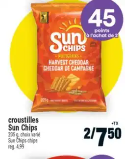 Super C CROUSTILLES SUN CHIPS | SUN CHIPS CHIPS, 205 G offer