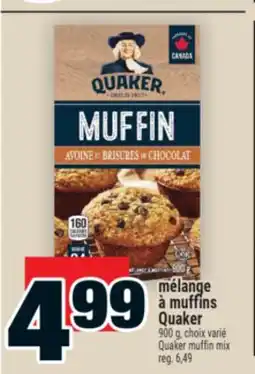 Super C MÉLANGE À MUFFINS QUAKER | QUAKER MUFFIN MIX, 900 G offer