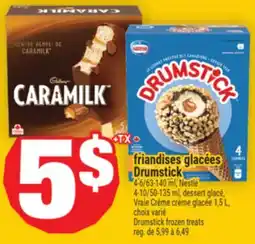 Super C FRIANDISES GLACÉES DRUMSTICK | DRUMSTICK FROZEN TREATS offer
