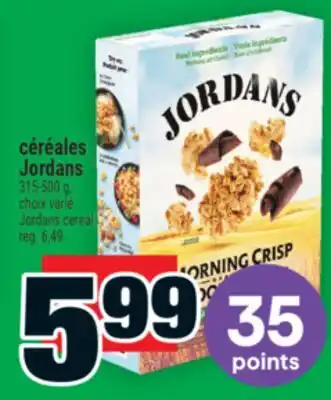 Super C céréales Jordans | Jordans cereal offer