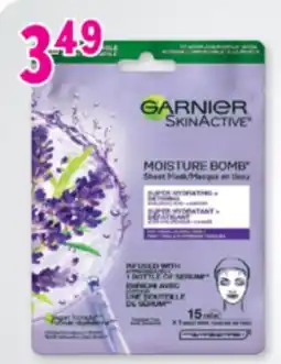Familiprix GARNIER Selected facial care products offer