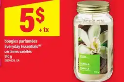 Maxi BOUGIES PARFUMÉES EVERYDAY ESSENTIALS, 510 G offer