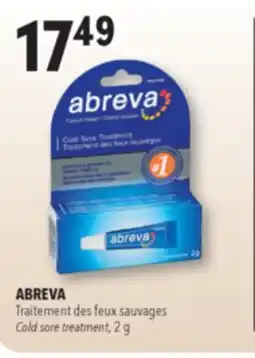 Familiprix ABREVA Cold sore treatment, 2 g offer