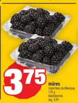 Super C MÛRES | BLACKBERRIES, 170 G offer