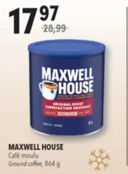 Familiprix MAXWELL HOUSE, Ground coffee, 864 g offer