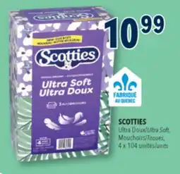 Familiprix SCOTTIES, Ultra Soft, Tissues, 4 x 104 units offer