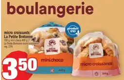 Super C micro croissants La Petite Bretonne | La Petite Bretonne micro croissants offer