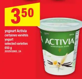 Maxi YOGOURT ACTIVIA | YOGURT, 650 g offer