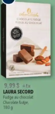 Familiprix LAURA SECORD, Chocolate fudge, 180 g offer