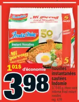 Super C nouilles instantanées sautées Indomie | Indomie fried instant noodles offer