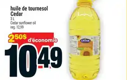 Super C HUILE DE TOURNESOL CEDAR | CEDAR SUNFLOWER OIL, 3 L offer