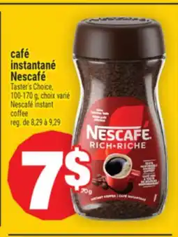 Super C CAFÉ INSTANTANÉ NESCAFÉ | NESCAFÉ INSTANT COFFEE offer