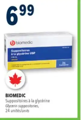 Familiprix BIOMEDIC, Glycerin suppositories, 24 units offer