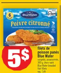 Super C FILETS DE POISSON PANÉS BLUE WATER |BLUE WATER BREADED FISH FILLETS offer