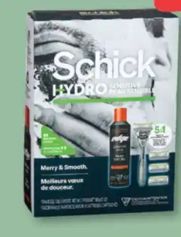 Familiprix SCHICK, Selected gift sets offer