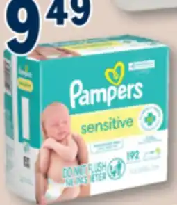 Familiprix PAMPERS, Baby wipes, selected refills offer